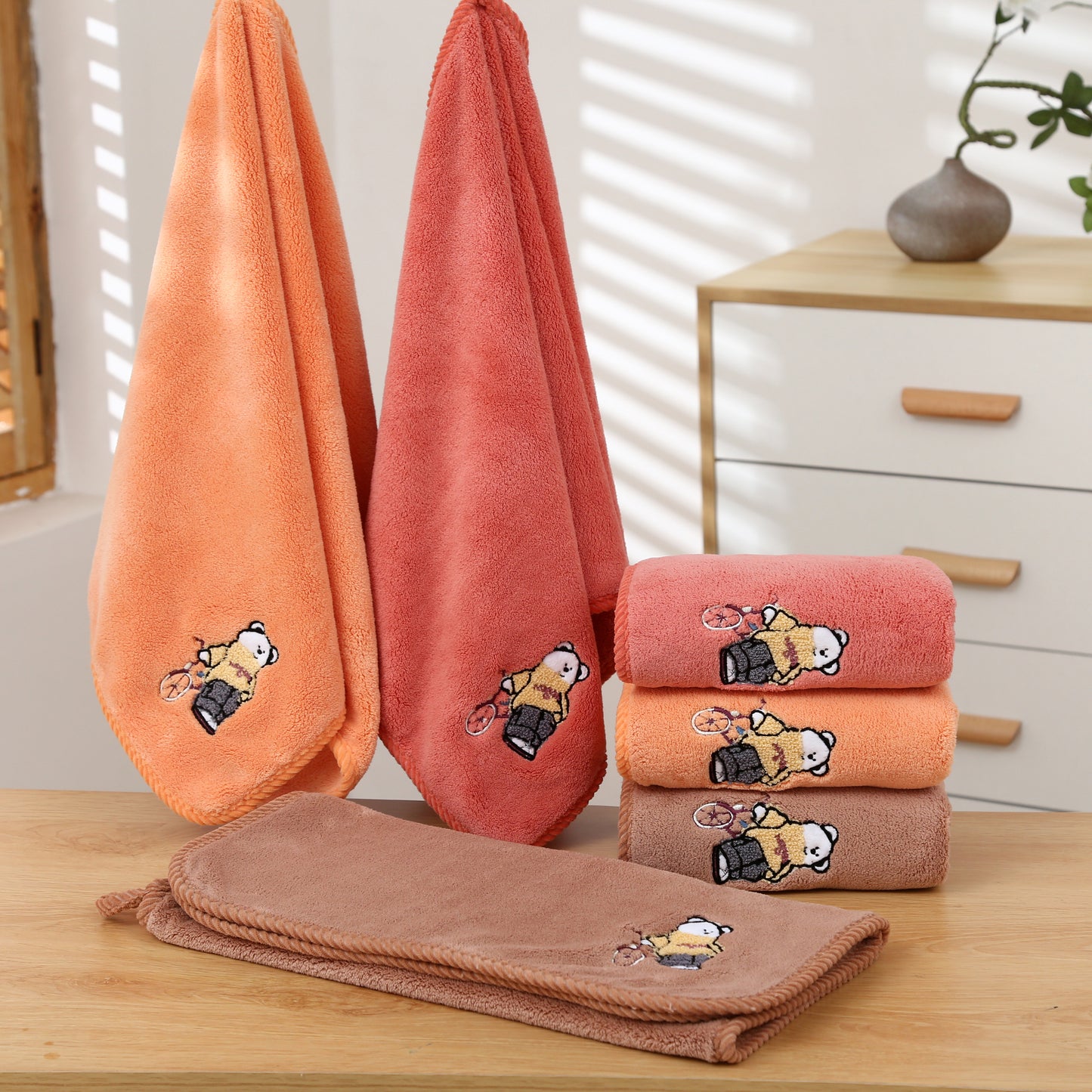Bicycle bear towel