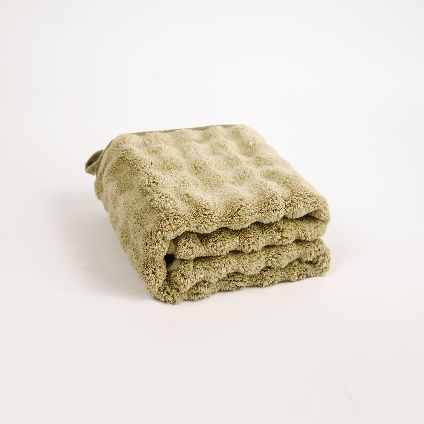 Bubble fleece bathtowel