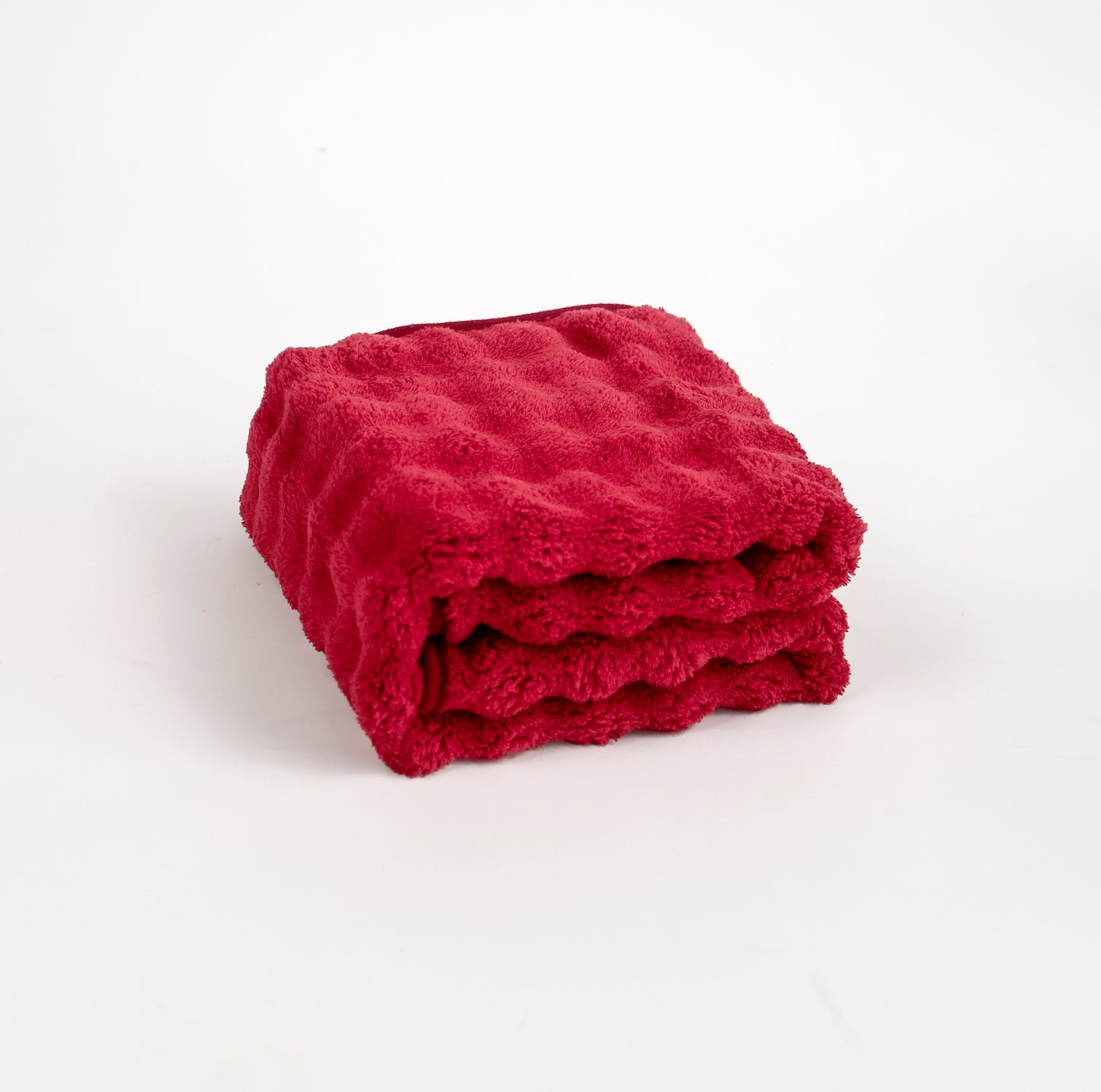 Bubble fleece bathtowel