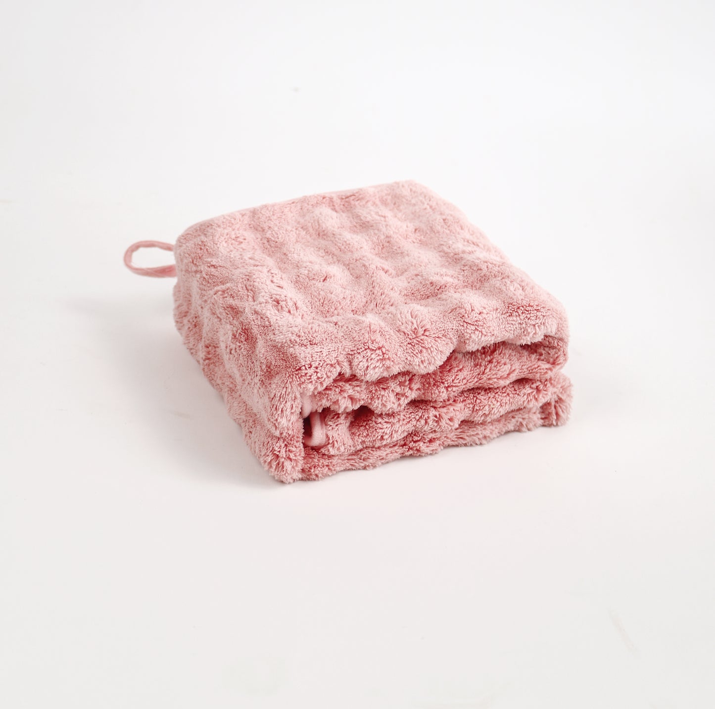 Bubble fleece bathtowel