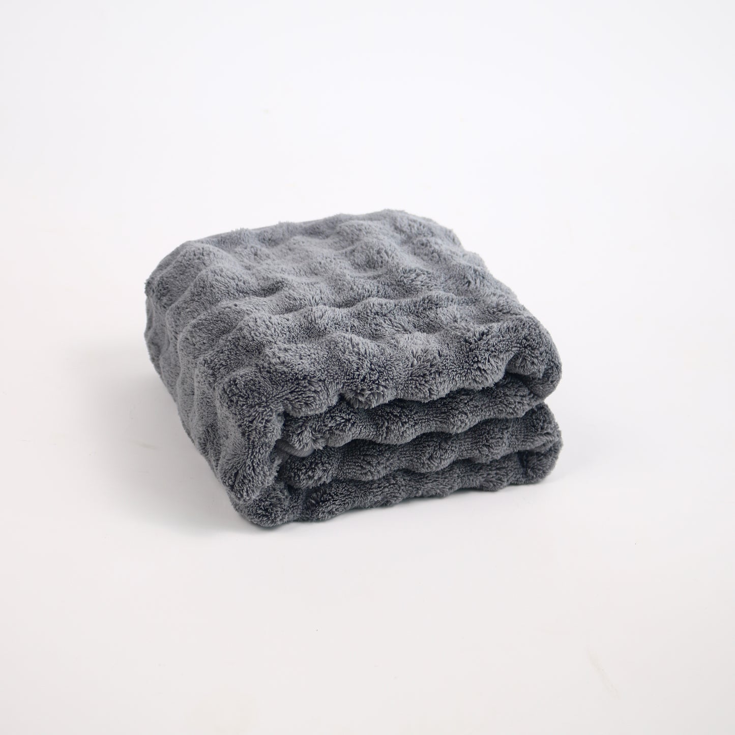 Bubble fleece bathtowel