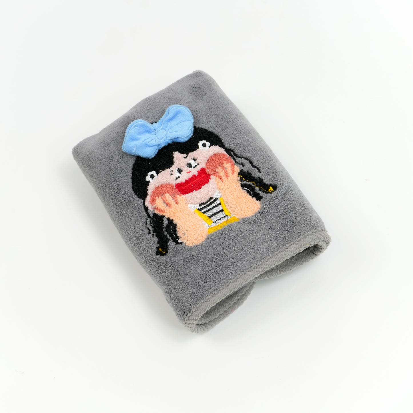 Cute girl towel