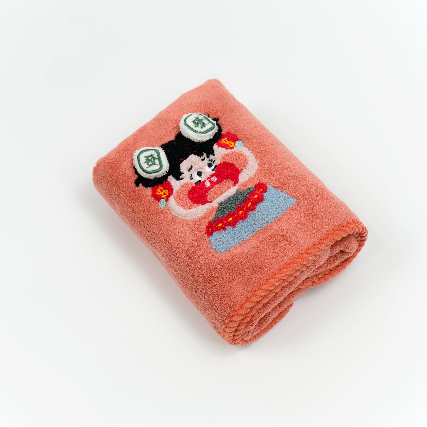 Cute girl towel