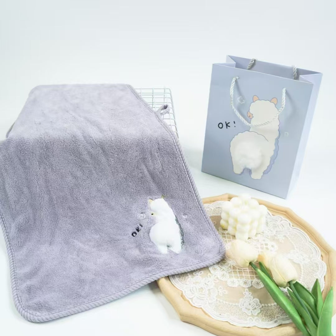 Cute pets show up Towel