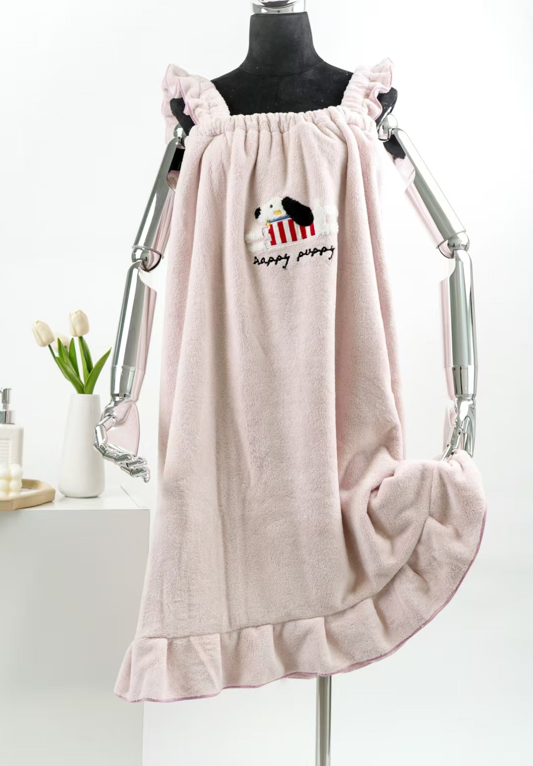 Fly dog bath skirt