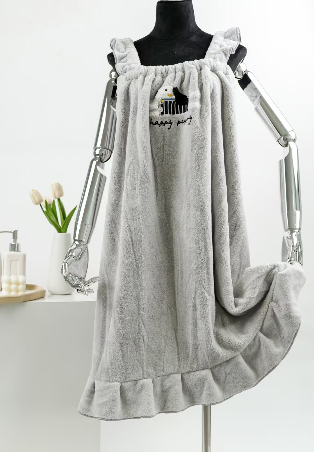 Fly dog bath skirt