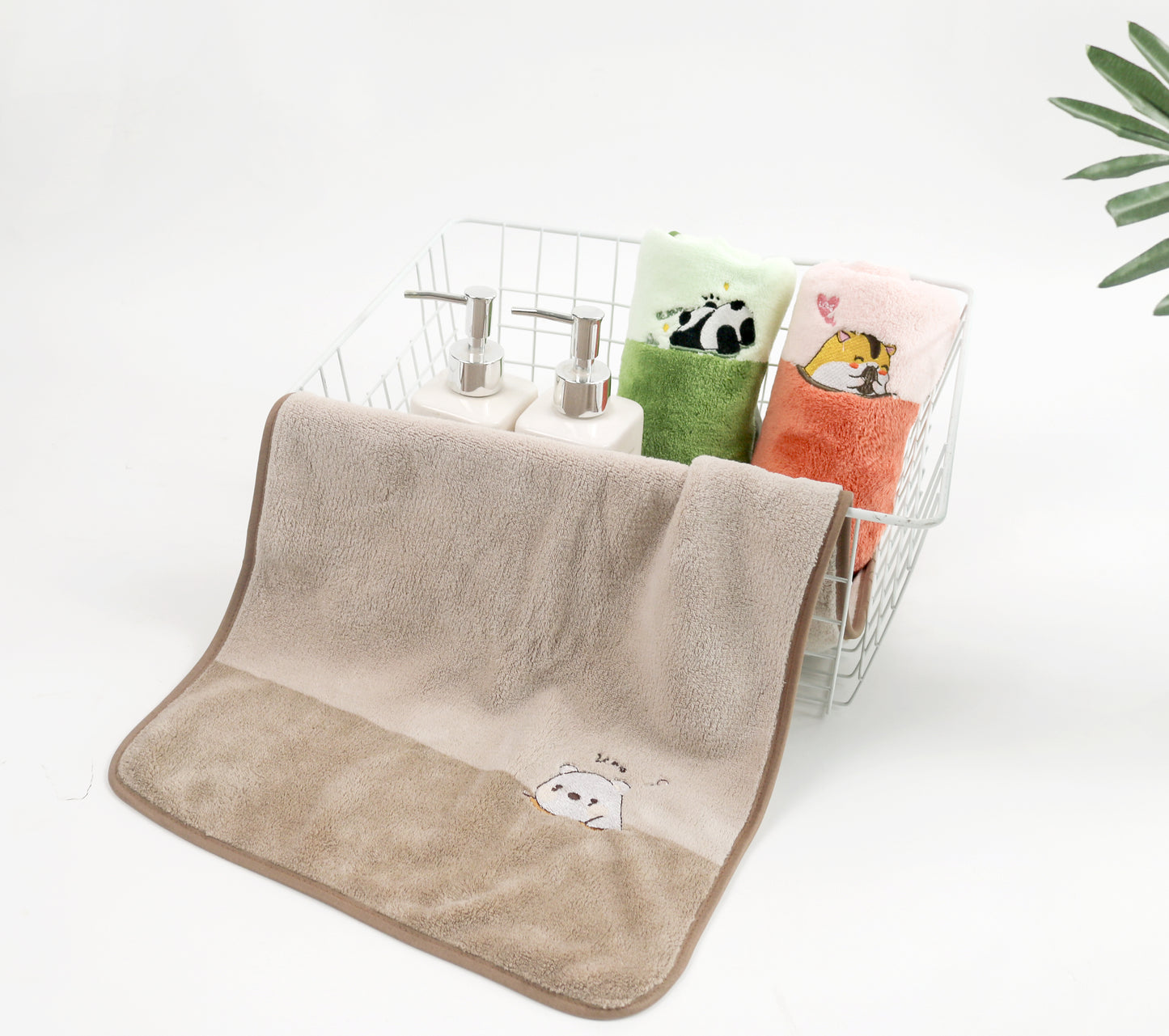 Cute pet towel