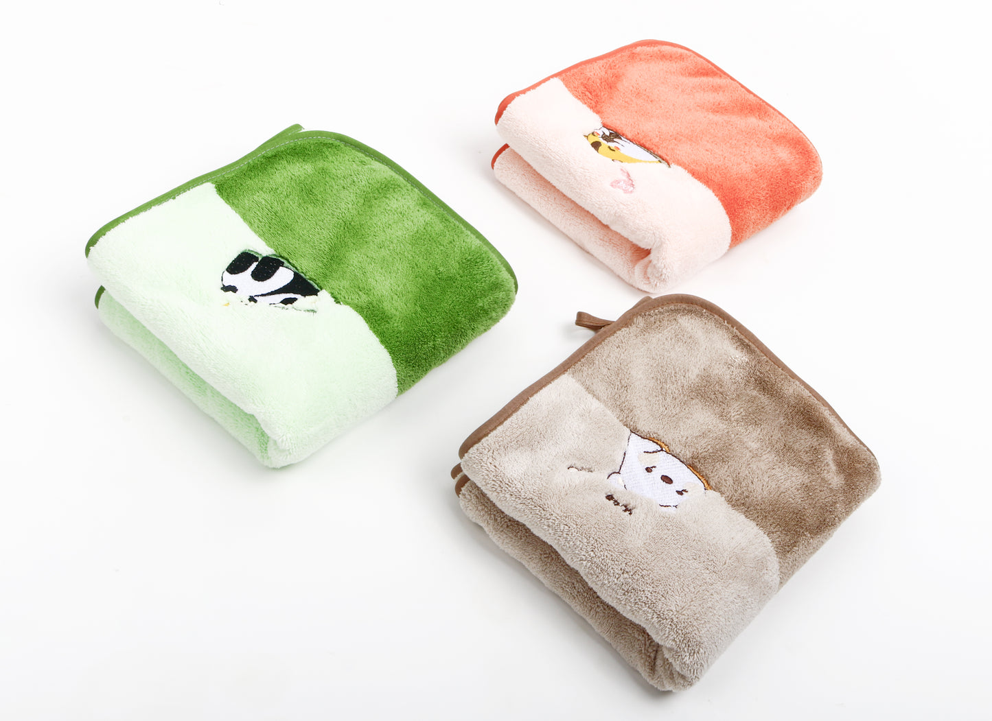 Cute pet towel