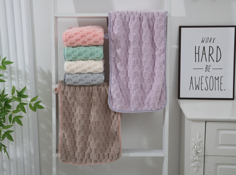 Golden Turtle Velvet towel