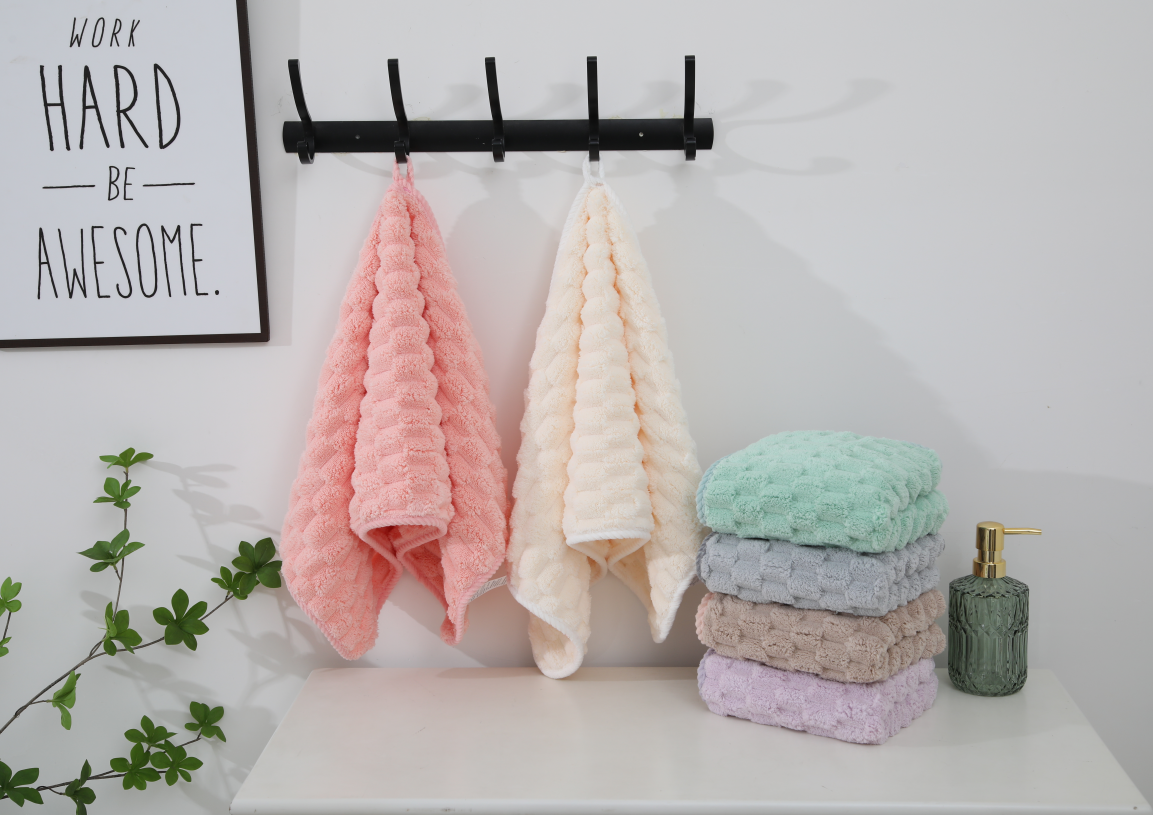 Golden Turtle Velvet towel
