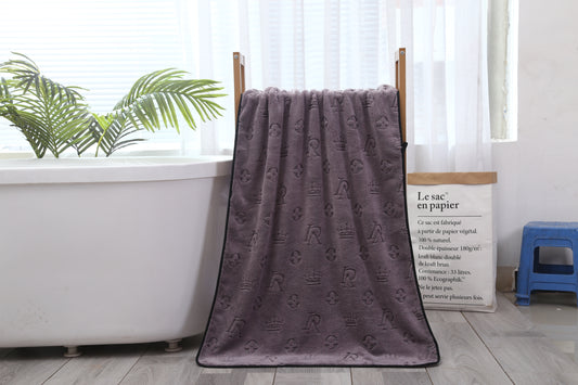 Hollowed-out style —LR bath towel