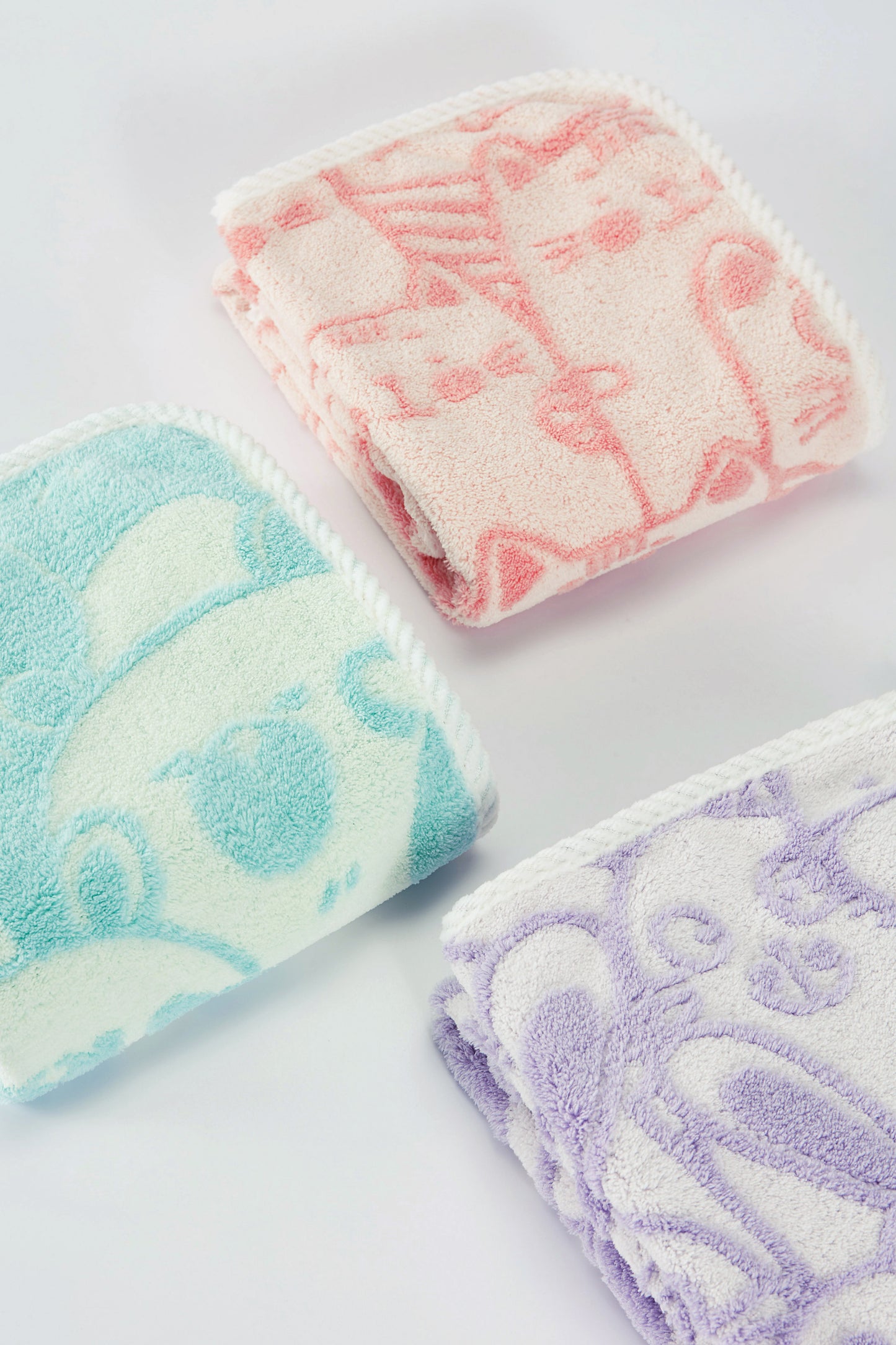 Jacquard Cartoon avatar bathtowel