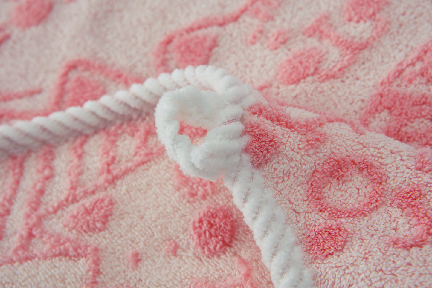 Jacquard Cartoon avatar bathtowel