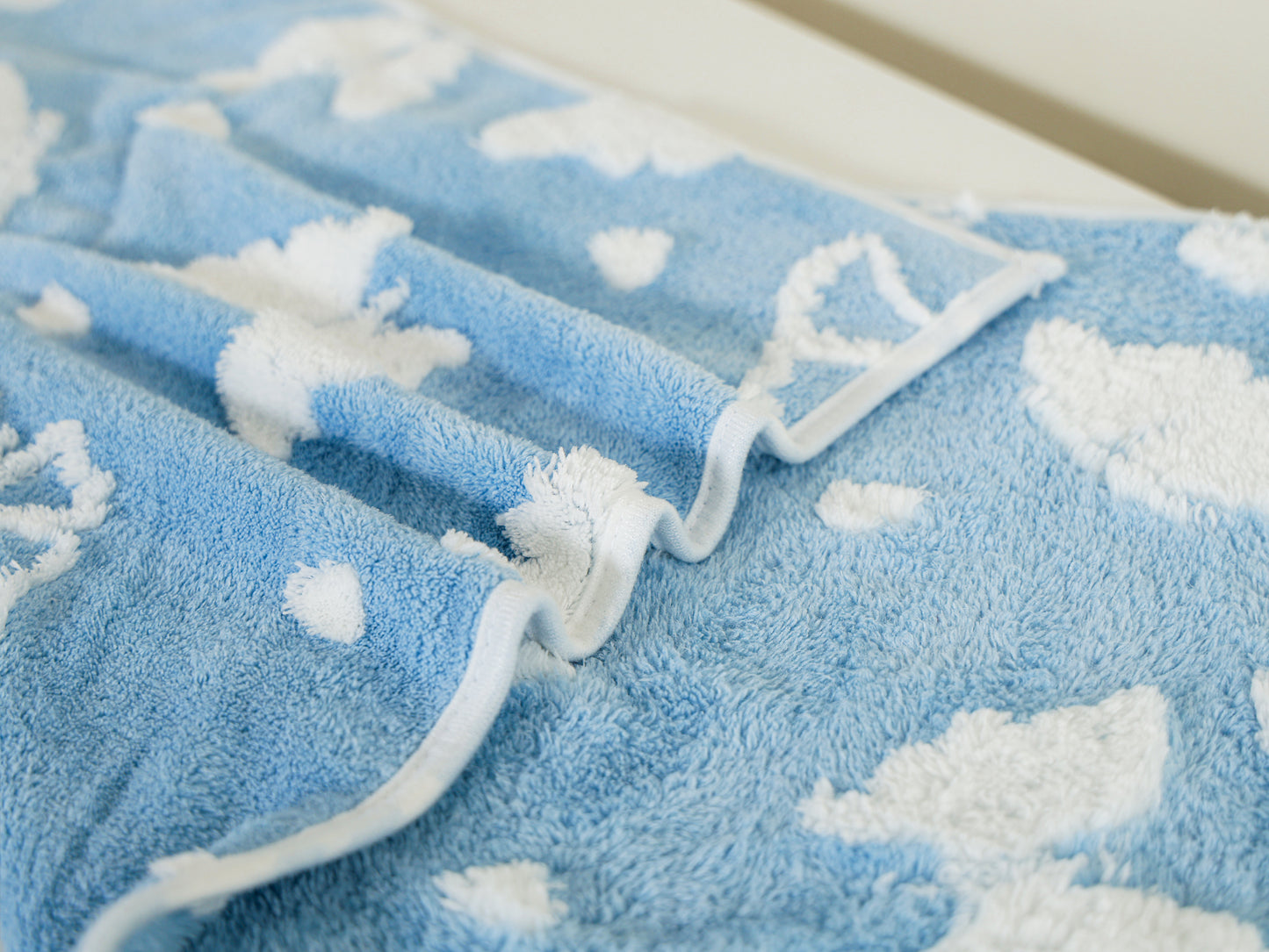 Jacquard with high and low hair towel—butterfly