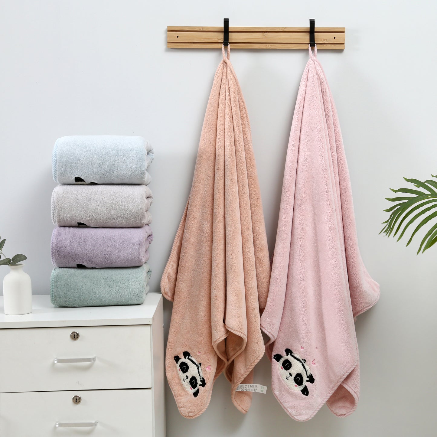 Panda Bathtowel