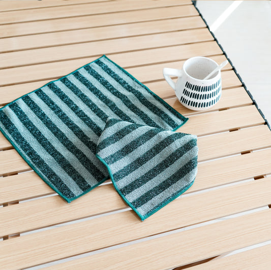 Polyester nylon +pp filament kitchen cleaning cloth