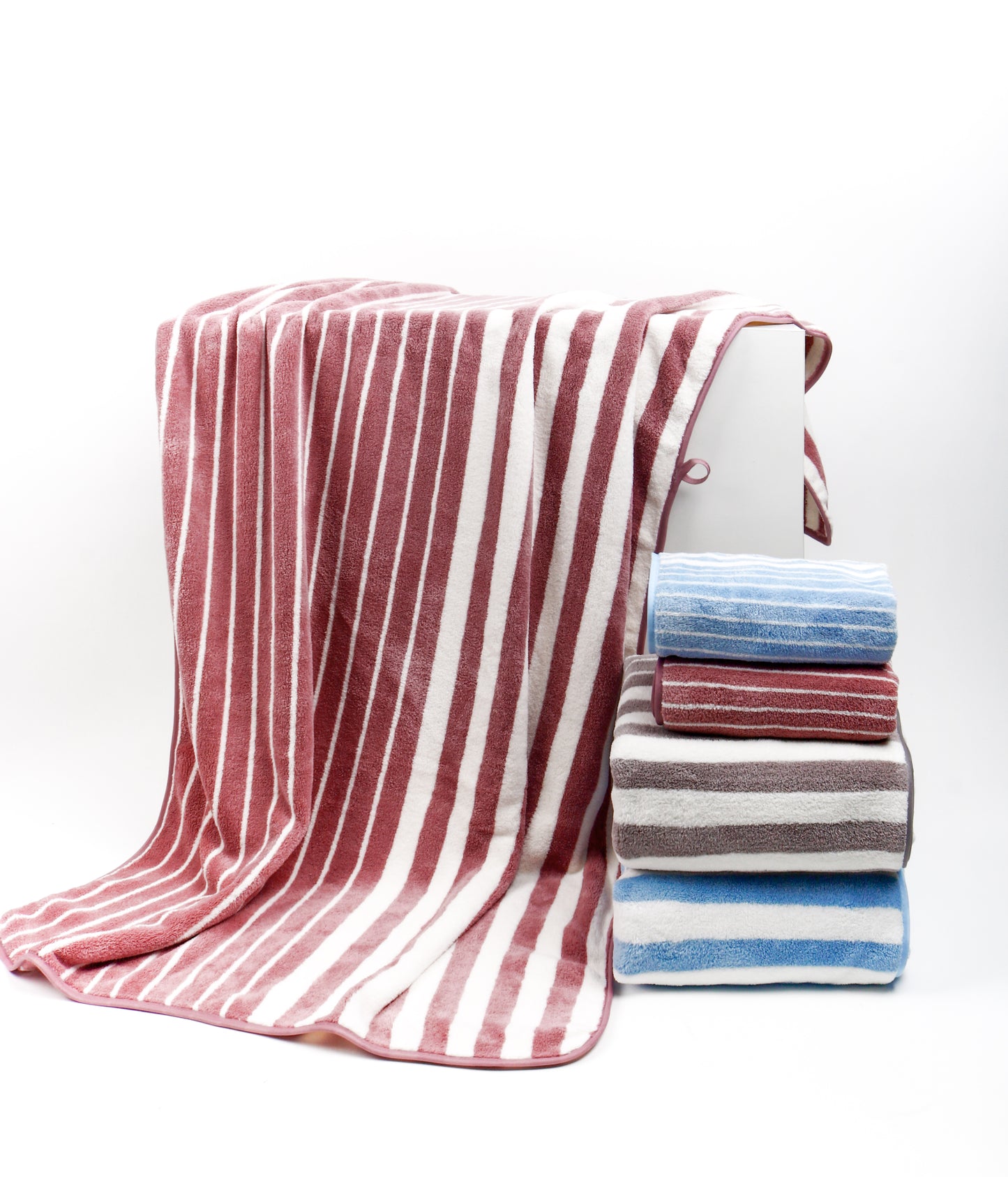 Zebra stripes bathtowel