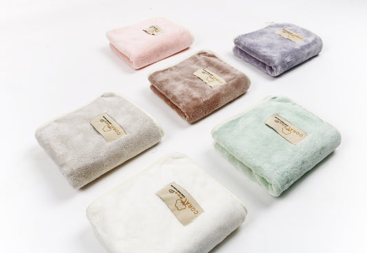 Cotton-like coral velvet towel