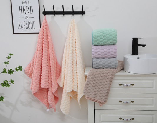 Golden Turtle Velvet bathtowel