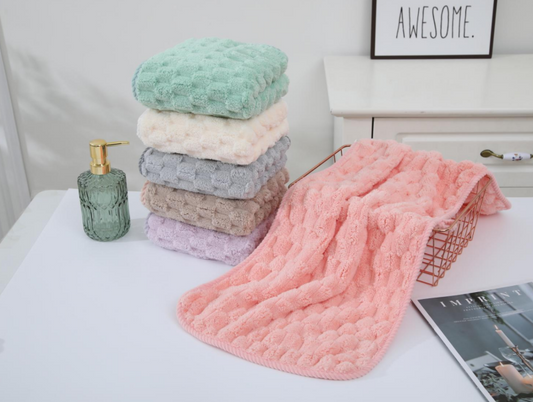 Golden Turtle Velvet towel